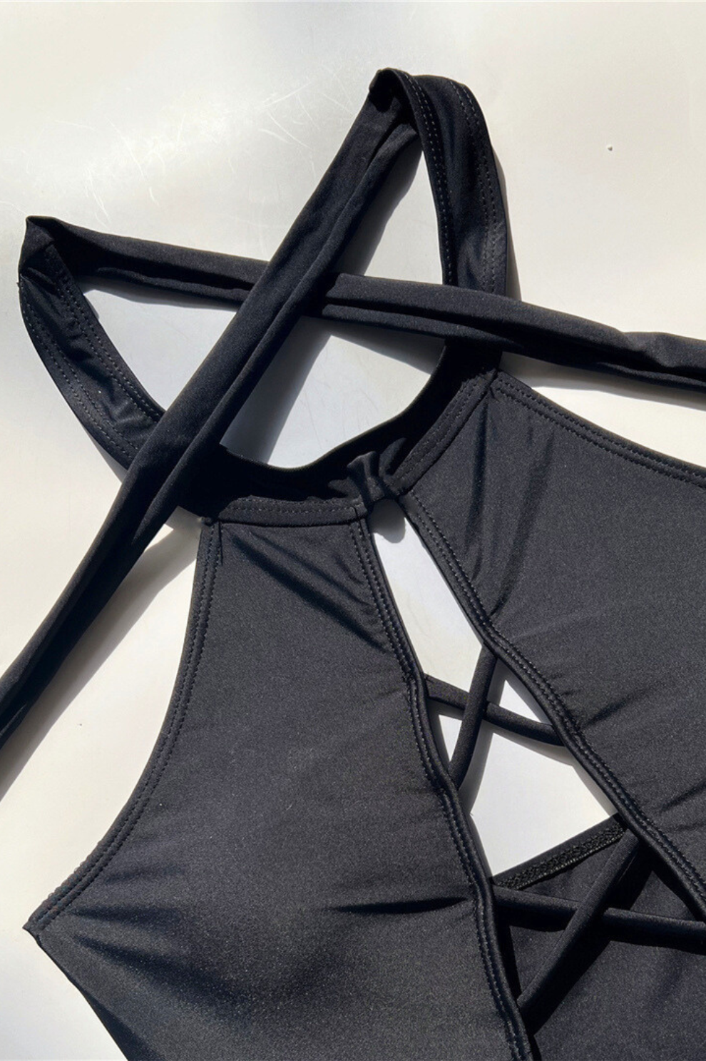 Maillot de bain une Pièce à Lacets