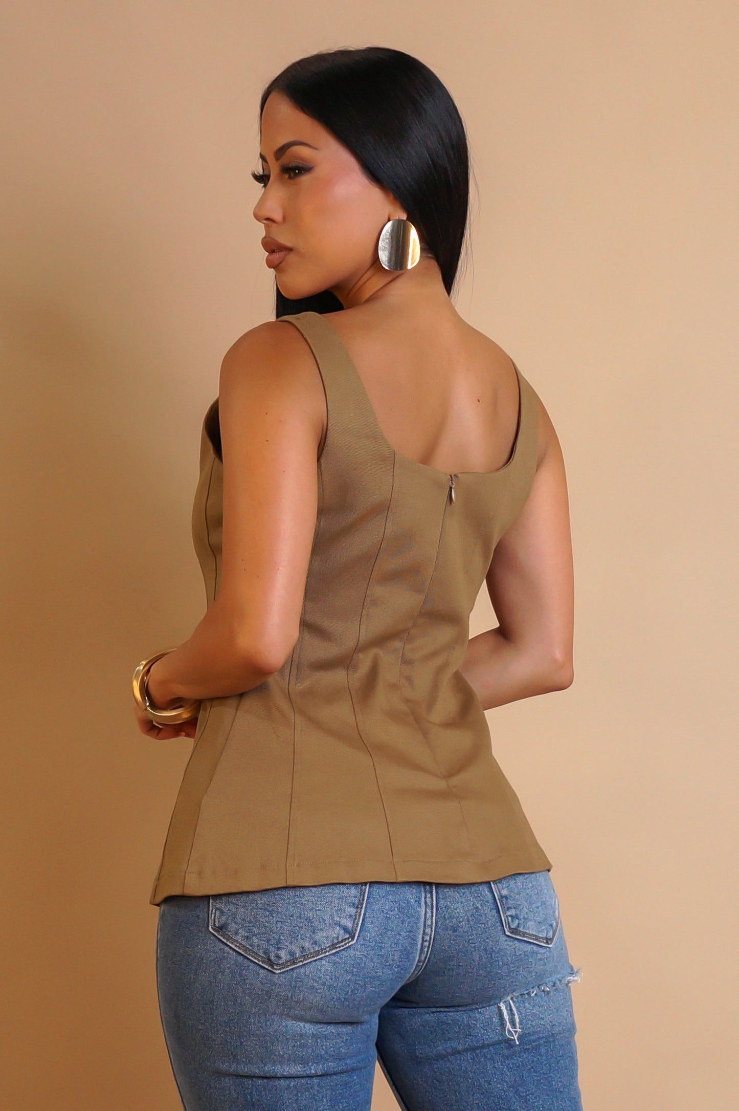 MARLA | Gilet à ornements coquillages