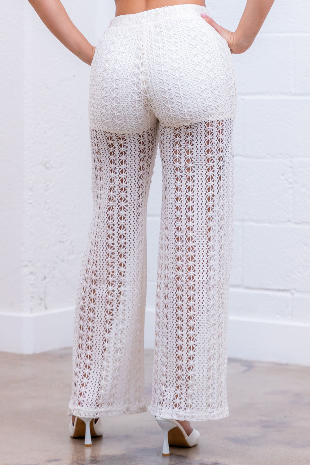 Pantalon en crochet Louisa