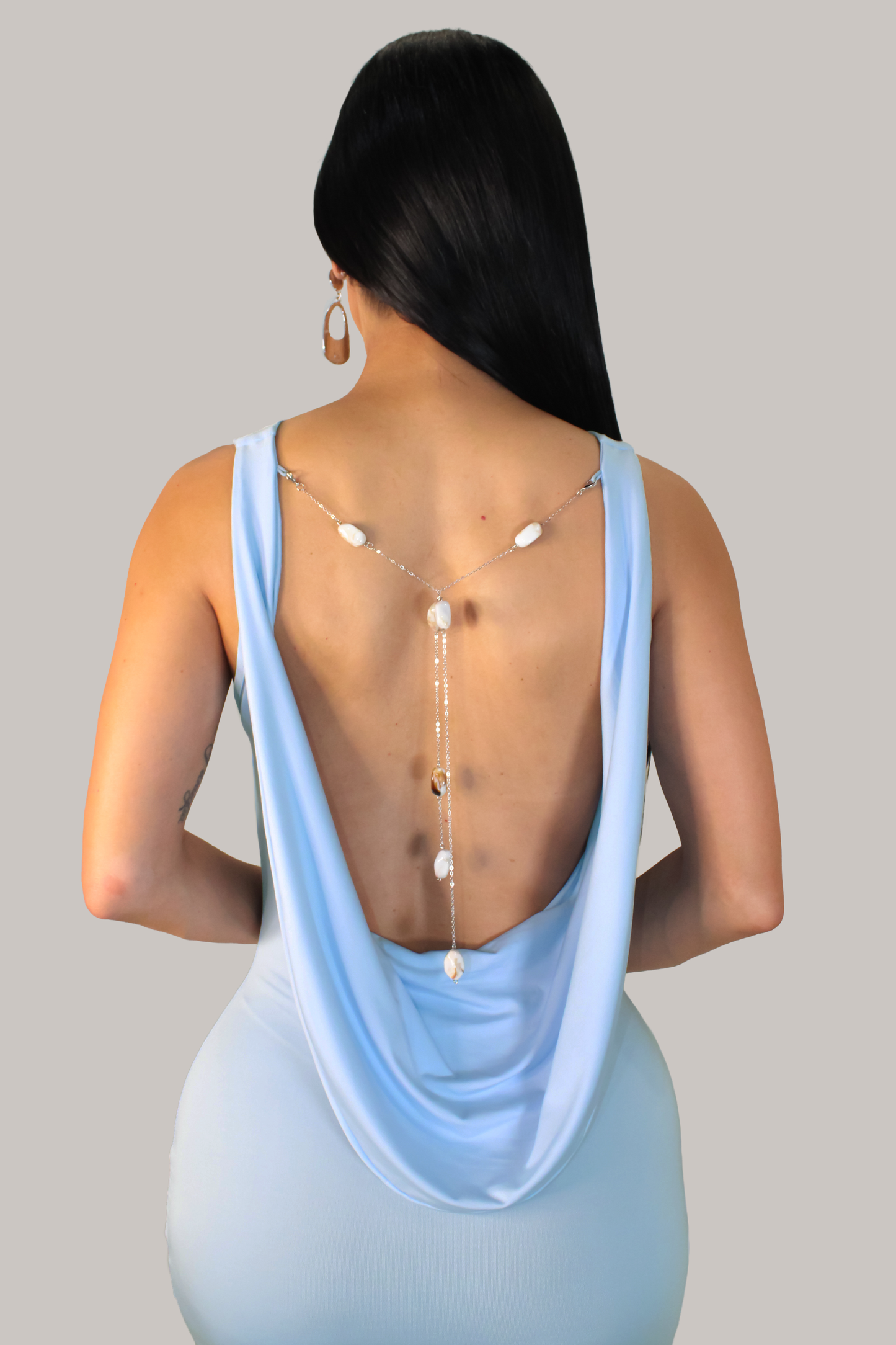 Robe Mariana Bleu - vue 3