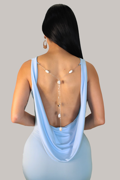 Robe Mariana Bleu - vue 3