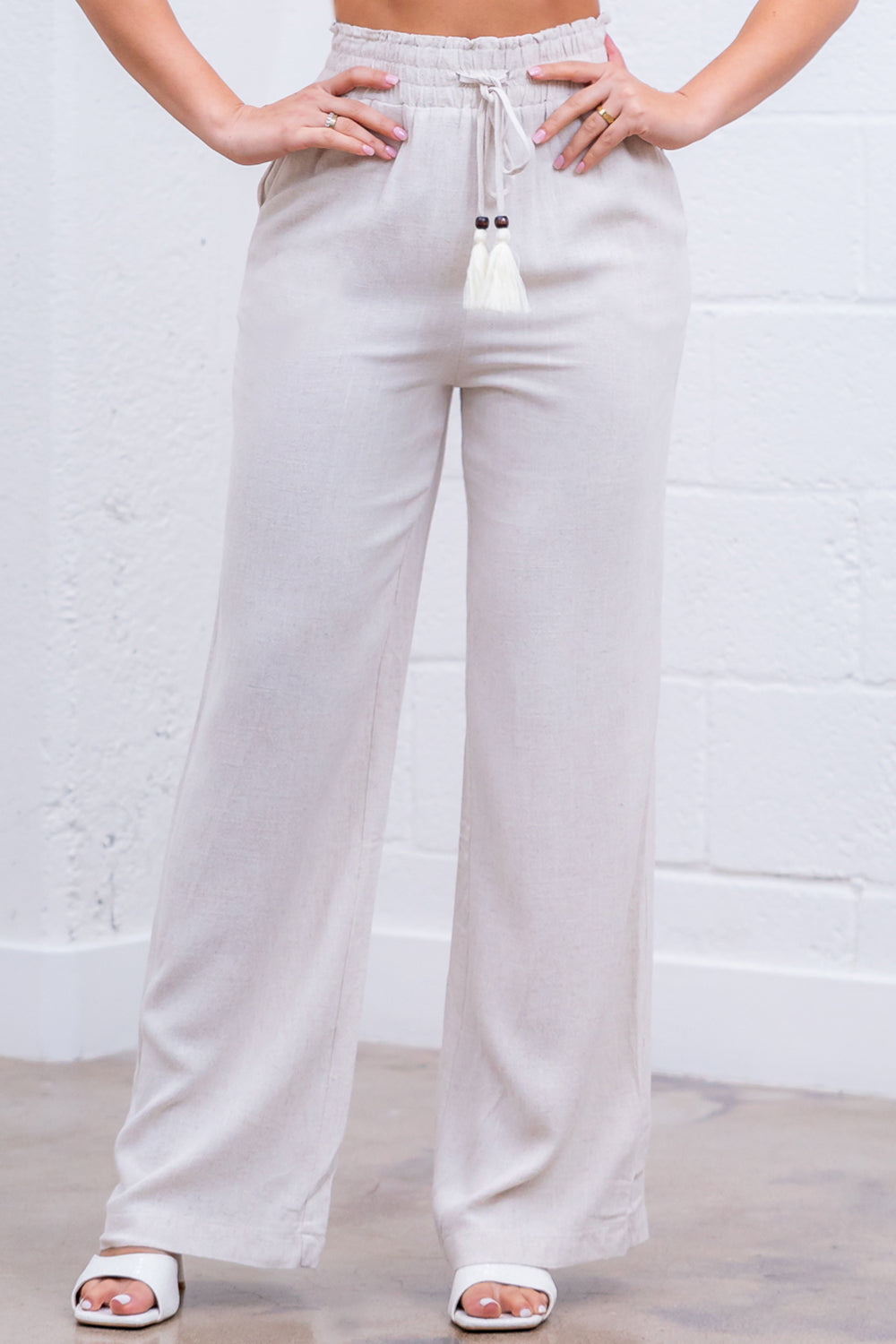 Pantalon en Lin Janecka