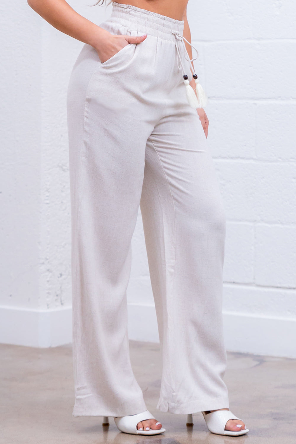 Pantalon en Lin Janecka