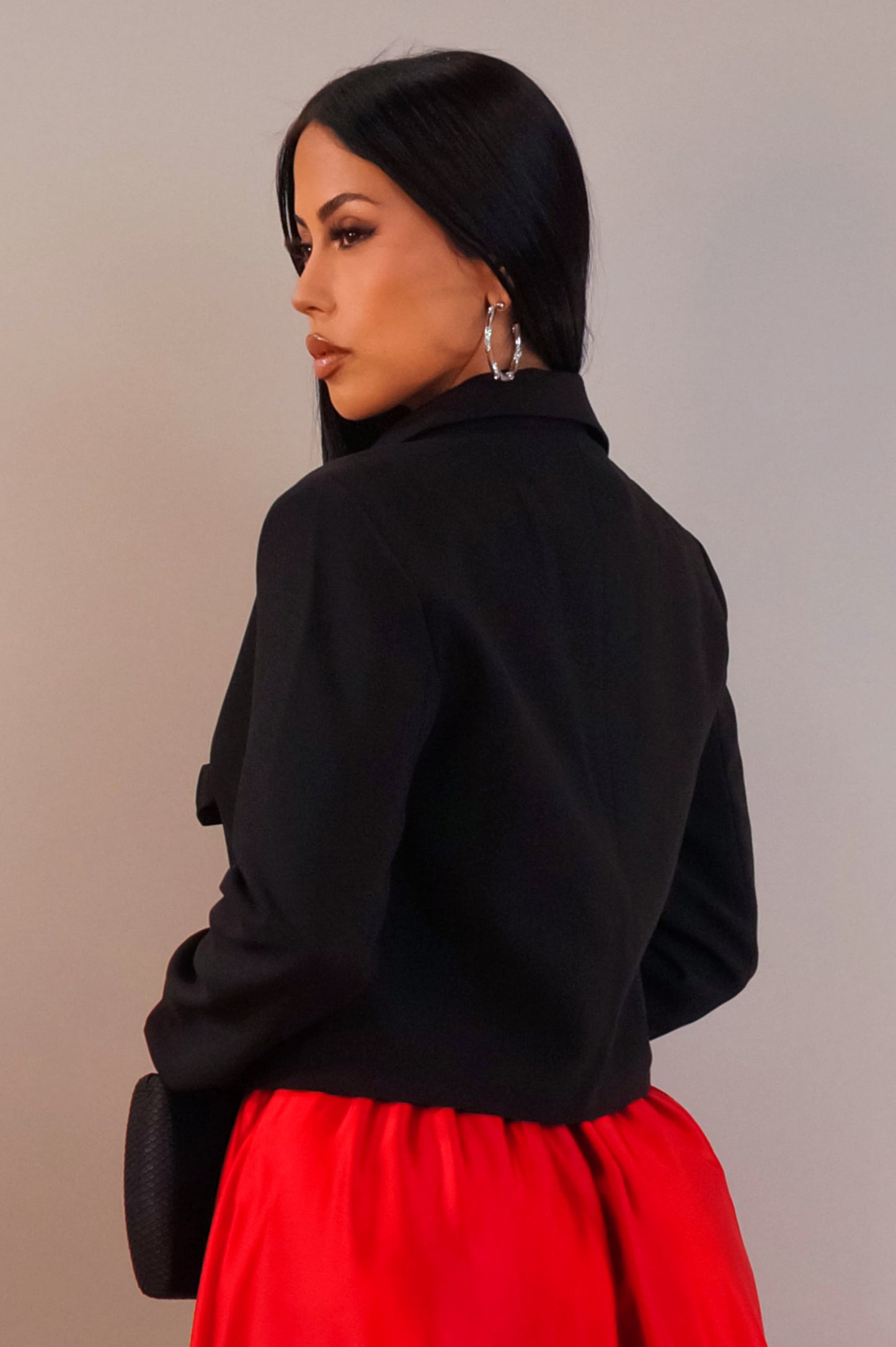 ARILA | Blazer court noué devant