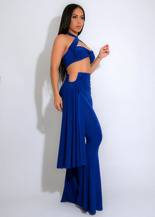 OLESSIA| Ensemble pantalon évasé