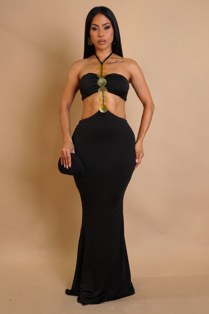 APRYLE | Robe longue ouverte