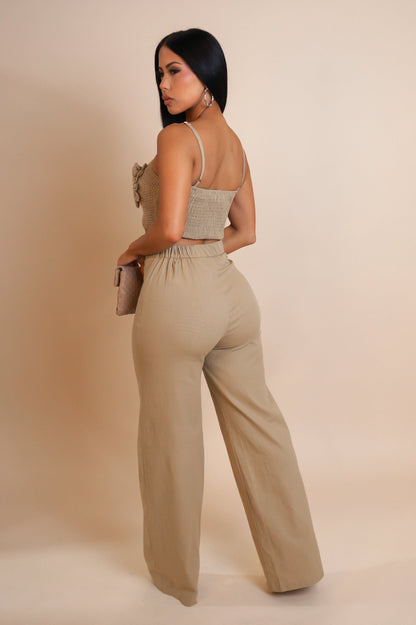 Ensemble pantalon et haut en maille Chloé- 95% COTON