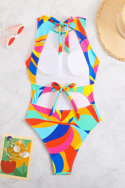 Maillot de bain une pièce dos nu