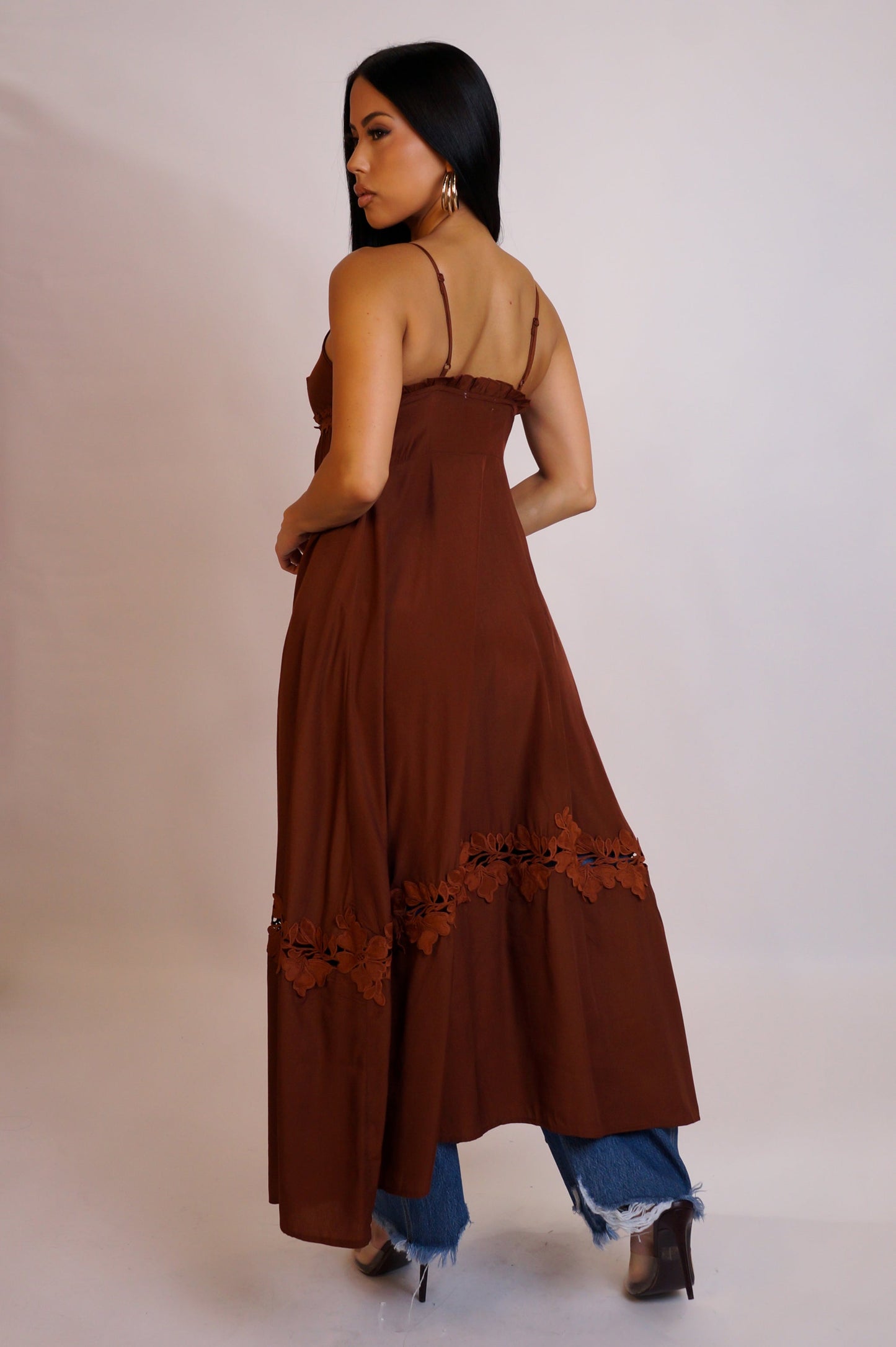 OPALE | Tunique longue fendue