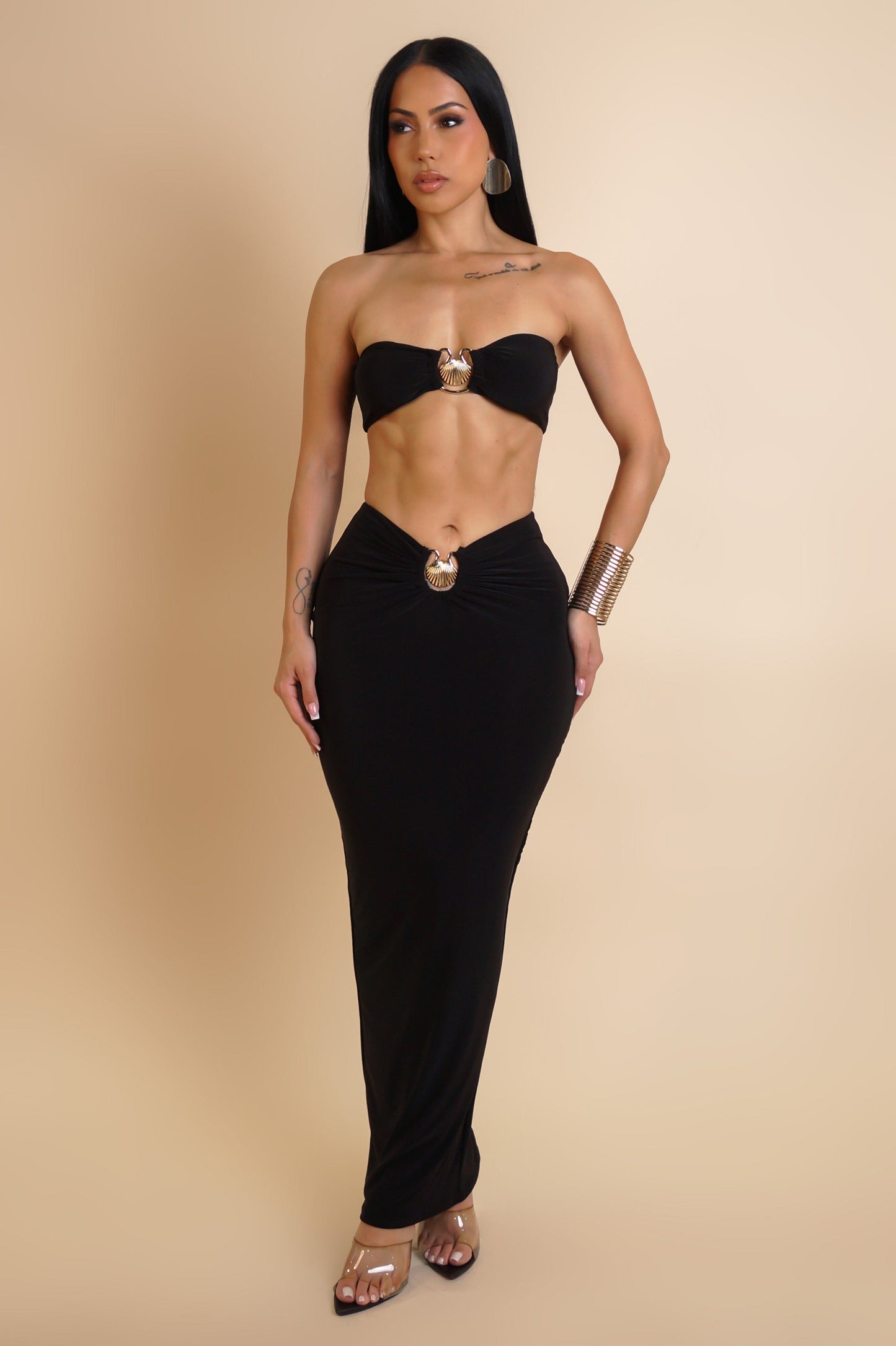 MARTIKA | Ensemble jupe longue