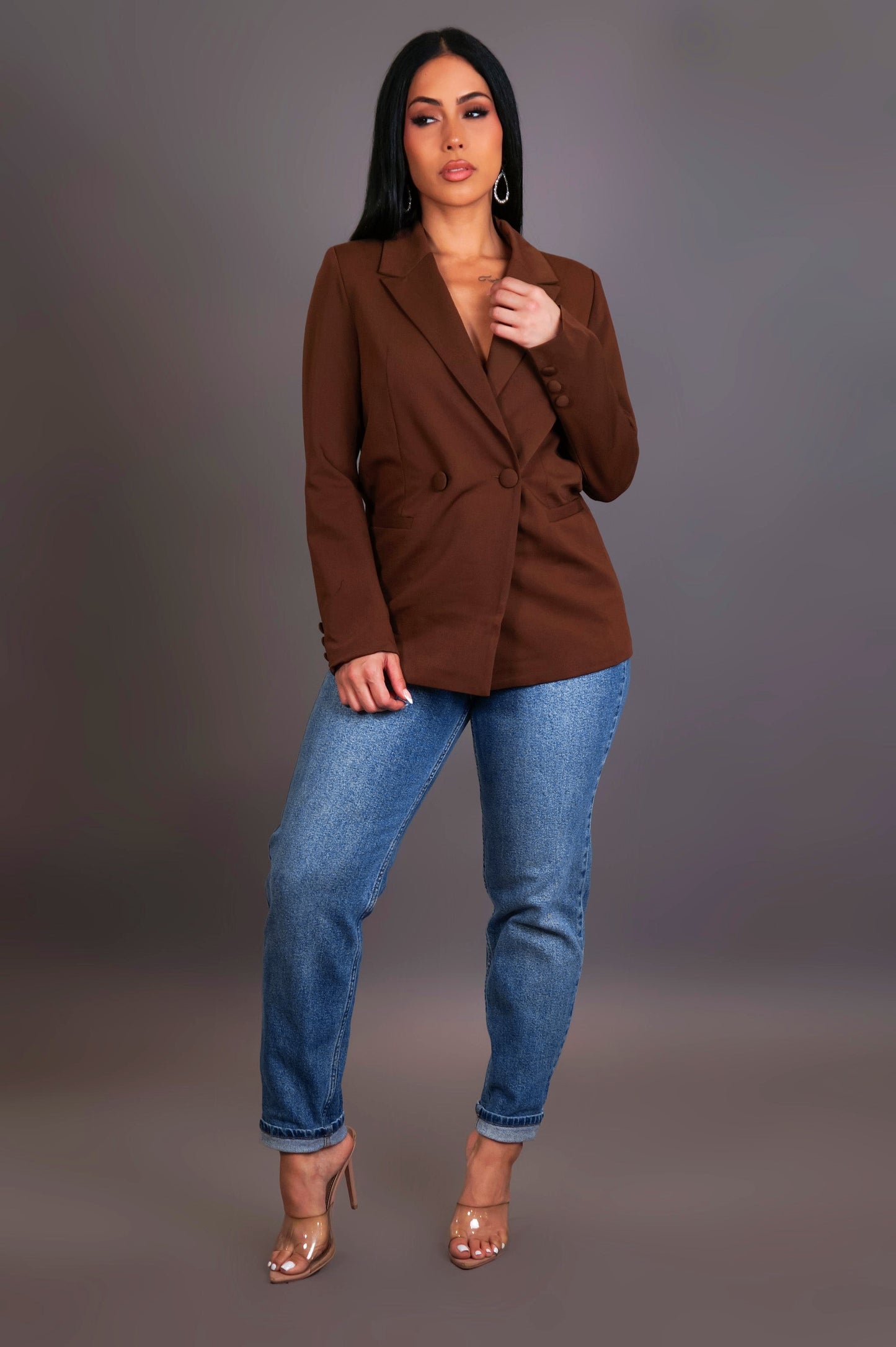 AMAYELLE | Blazer double boutonnage