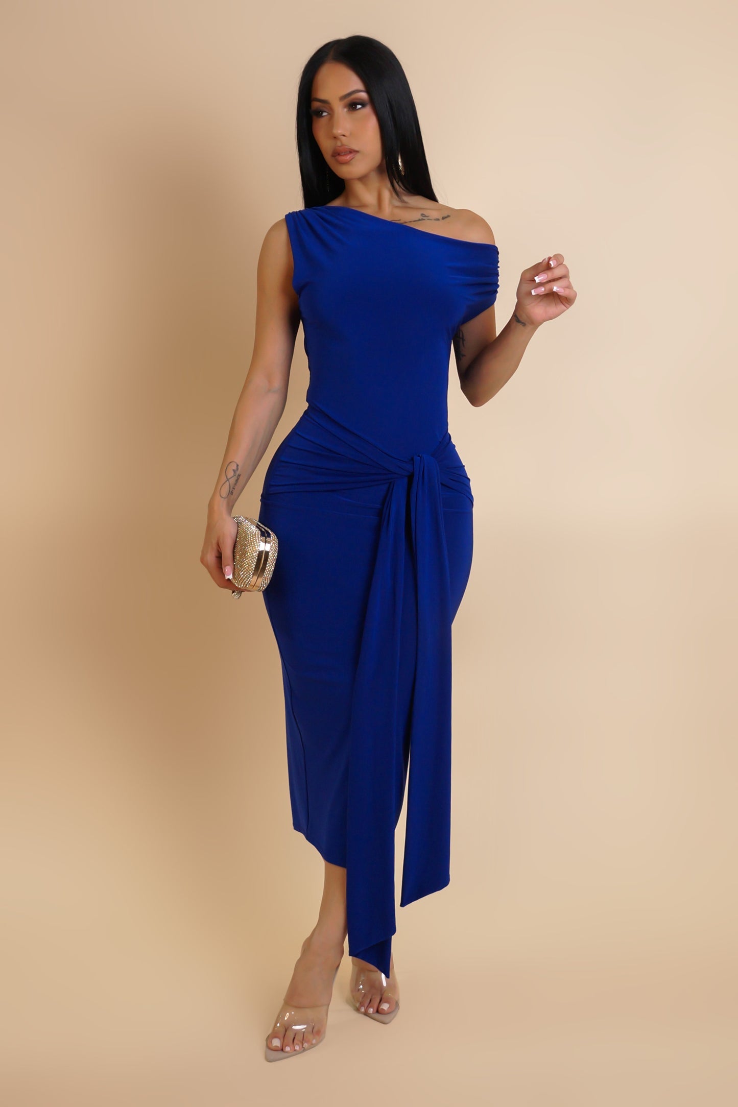 SALOMÉ | Robe ajustée dos nu