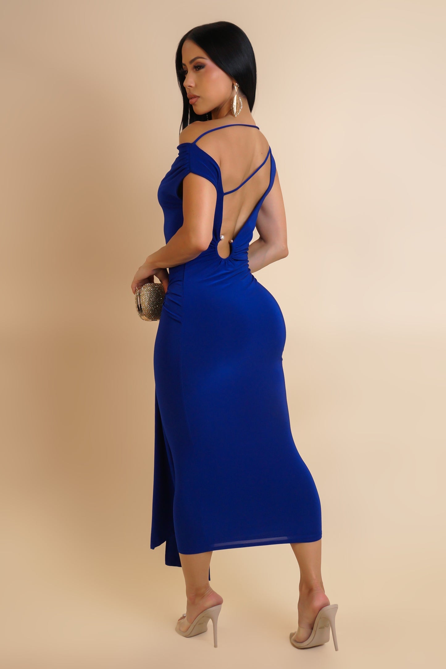 SALOMÉ | Robe ajustée dos nu