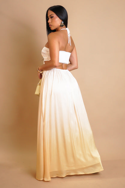 KATIA | Robe longue dégradée