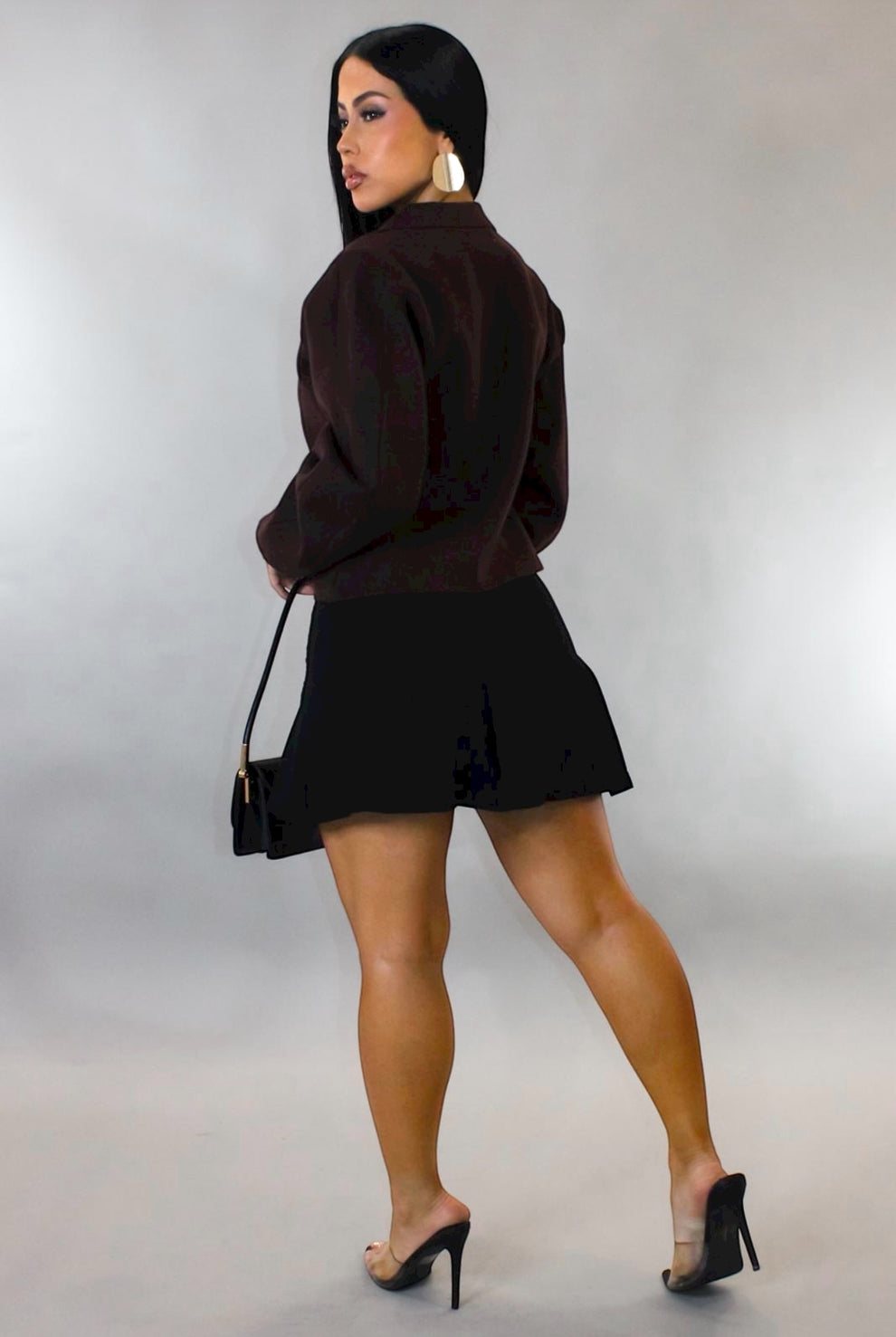 MELISSA | Veste courte avec boutons bijoux