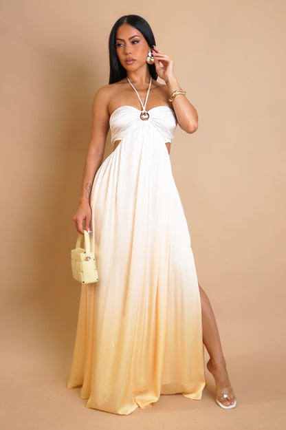 KATIA | Robe longue dégradée