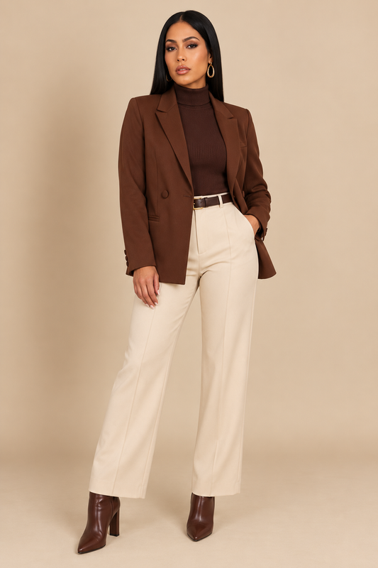 AMAYELLE | Blazer double boutonnage