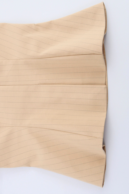 Haut de tailleur à rayures