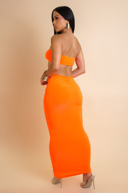 MARTIKA | Ensemble jupe longue