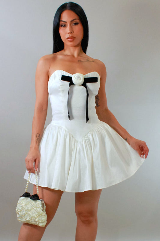 ILARIA | Robe courte vintage