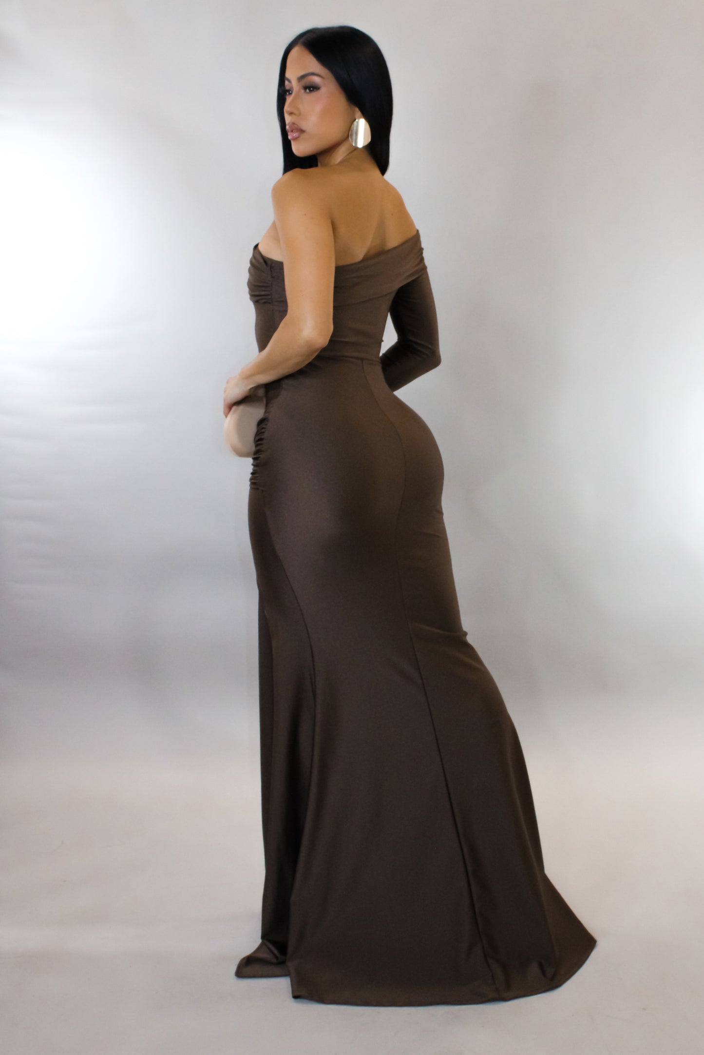 MARJORIE| Robe de soirée asymétrique