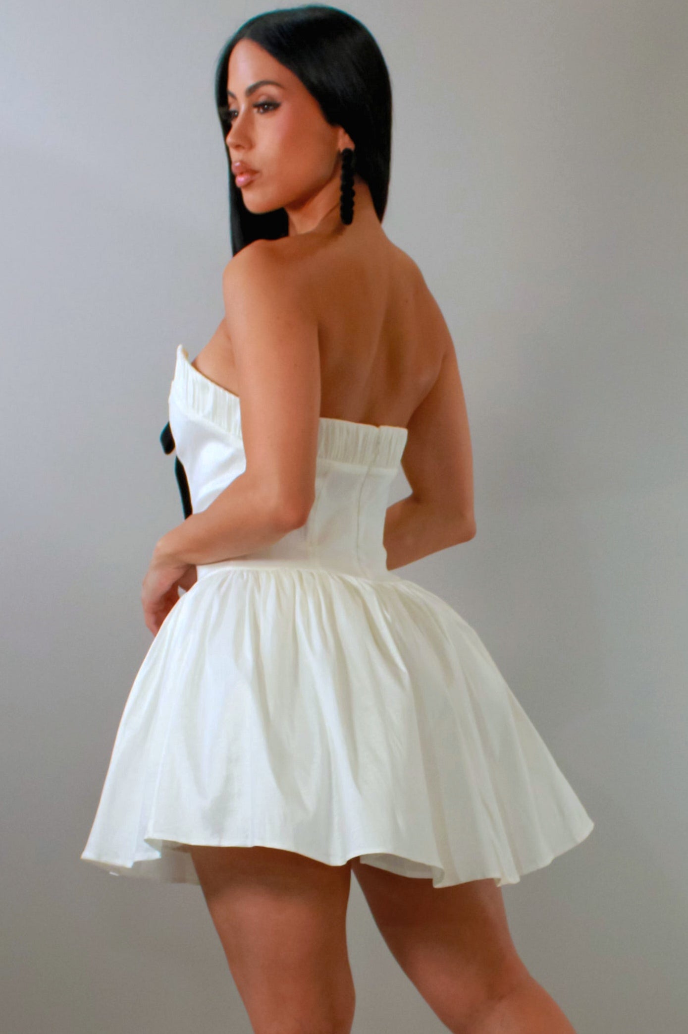 ILARIA | Robe courte vintage