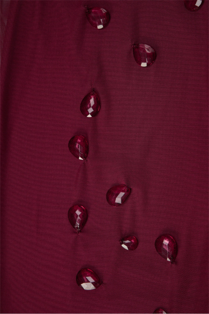 HÉMÉRA | Robe courte drapée dos nus