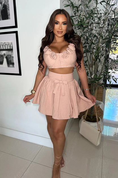 KAYMI | Ensemble jupe trapèze.