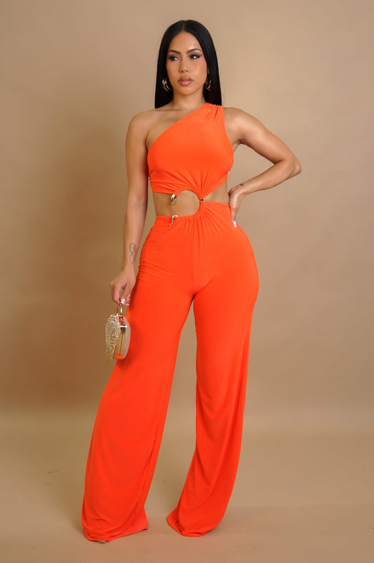 TEANA | Combinaison pantalon asymétrique